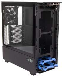 Корпус ATX HIPER PB81, Midi-Tower, без БП,  черный