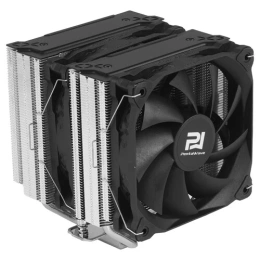 Кулер PentaWave Z06D LE SRB LGA1700/1851/AM4/AM5 8 шт/кор, TDP 275W, 2*120mm PWM Fan, 6 тепловых трубок 6мм, медное основание, 600-1750RPM, 12-29,6dBa Black не в составе ПК
