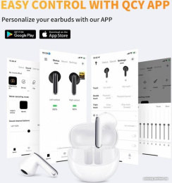 Наушники QCY AilyBuds Pro White BH23HT10A BH23HT10A White