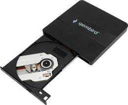 Внешний привод Gembird DVD-USB-03C пластик, черный
