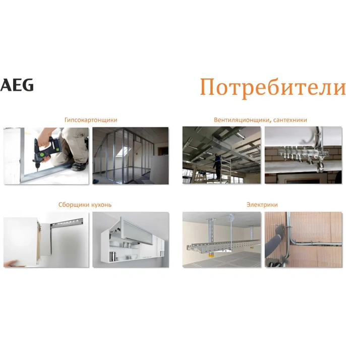 Компактный перфоратор AEG BBH18C-0 4935464984