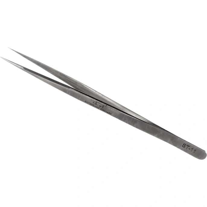 Пинцет SKRAB VETUS ST-11 140 мм, острый HRC40 41921
