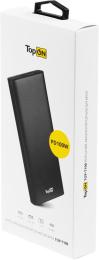 Внешний аккумулятор Power Bank TOPON TOP-T100, 26800мAч, черный [103270]