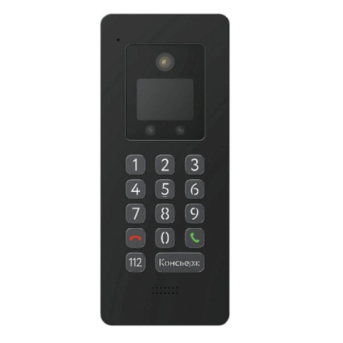 RUBETEK RV-3434/Bl Видеодомофон многоабонентский уличный черный