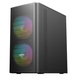 Корпус для ПК ACD ACD M2-500 mATX, PSU 500W; USB3.0+USB1.1*2+HD Audio; FAN 3x120 mm M2 MO-SG28-S500
