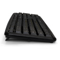 Комплект ExeGate Professional Standard Combo MK120-OEM (клавиатура влагозащищенная 104кл. + мышь оптическая 1000dpi, 3 кнопки и колесо прокрутки; USB, длина кабелей 1.5м, черный, brown box) EX287139RUS