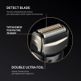 Бритва сетчатая Polaris PMF 1013RC реж.эл.:3 питан.:элек.сеть/аккум. черный/серебристый