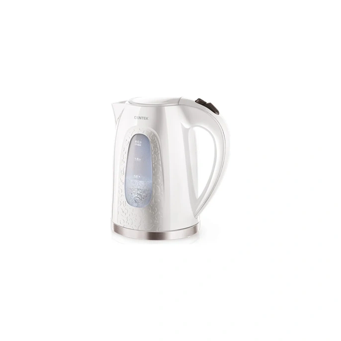 Чайник Centek 2 л, 2200 Вт, открывание кнопкой, внутренняя подсветка CT-0041 White