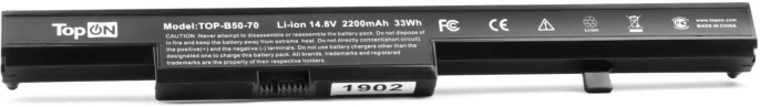 Батарея для ноутбука TopON TOP-B50-70 14.8V 2200mAh Li-Ion 103524