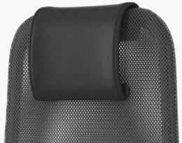 Кресло МЕТТА SU-B-8, сетка/ткань, до 120кг, топ-ган, фиксированные подлокотники,  светло-серый