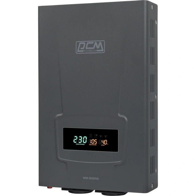 Стабилизатор напряжения Powercom WM-2000VA 1200Вт 2000ВА графитовый 1928732
