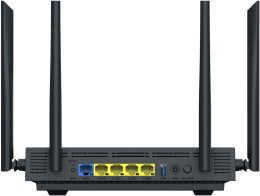 Wi-Fi роутер Netis N6,  Wi-Fi 6,  AX1800,  2.4/5ГГц, 4 LAN,  черный