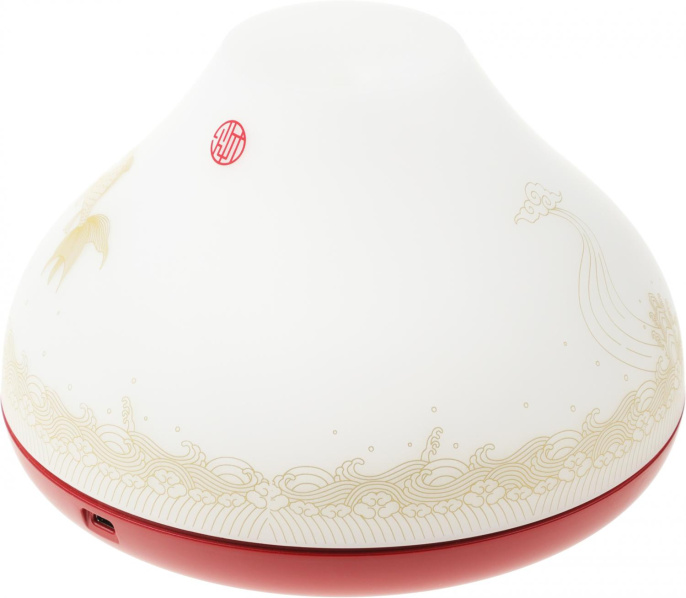 Увлажнитель воздуха ультразвуковой SOLOVE H7FC,  0.5л,  белый/красный