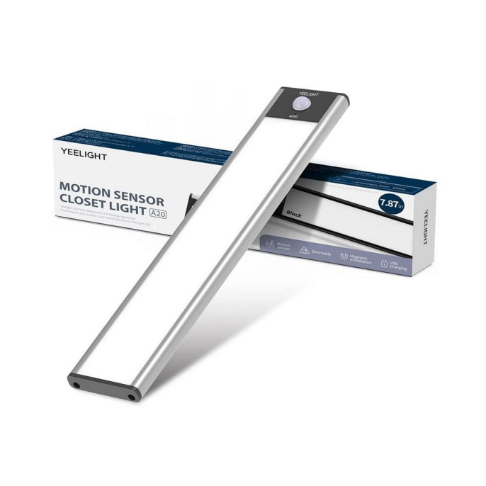 Световая панель с датчиком движения Yeelight Motion Sensor Closet Light A20（Silver） YLCG002 YDQA1720008GYGL