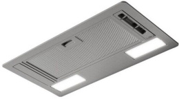 Встраиваемый вытяжной шкаф JET AIR/ Встраиваемая вытяжка моноблок , 72 см, 550 м3, слайдерное управление, LED, серая