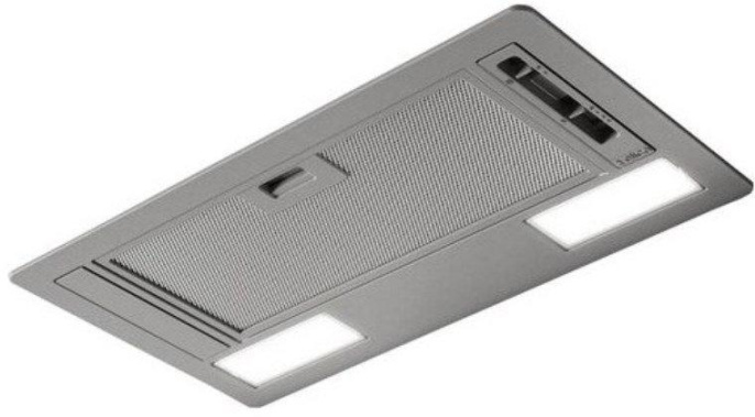 Встраиваемый вытяжной шкаф JET AIR/ Встраиваемая вытяжка моноблок , 72 см, 550 м3, слайдерное управление, LED, серая