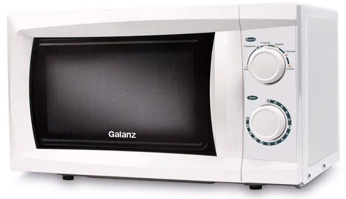 Микроволновая печь Galanz MOS-2002MW, 700Вт, 20л, белый