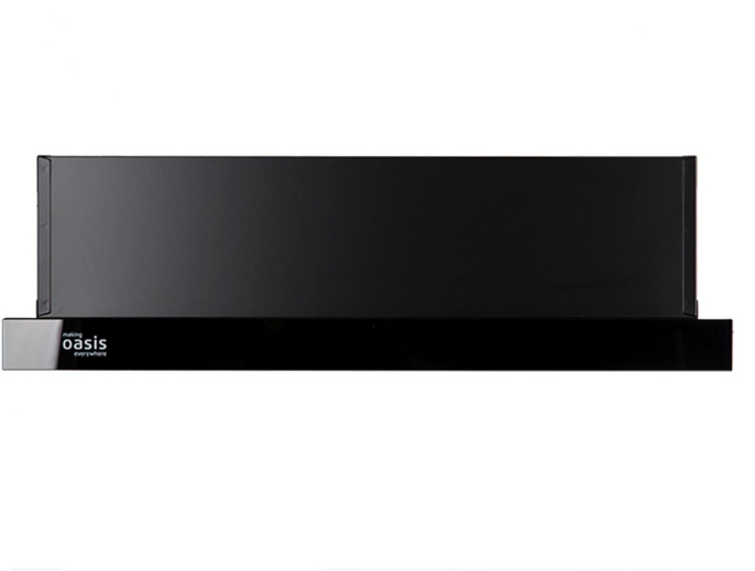 Вытяжка встраиваемая Oasis UV-60G F черный управление: кнопочное 1 мотор