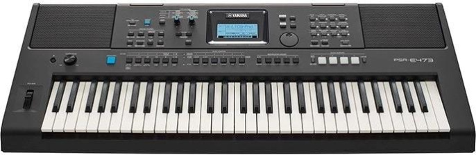 Синтезатор Yamaha PSR-E473 черный
