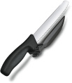 Нож кухонный Victorinox Swissclassic DUX-MESSER, 210мм, стальной, черный [6.8663.21]