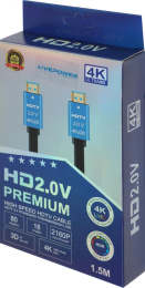 Кабель аудио-видео Palmexx 11236 HDMI (m)/HDMI (m) 1.5м. позолоч.конт. черный