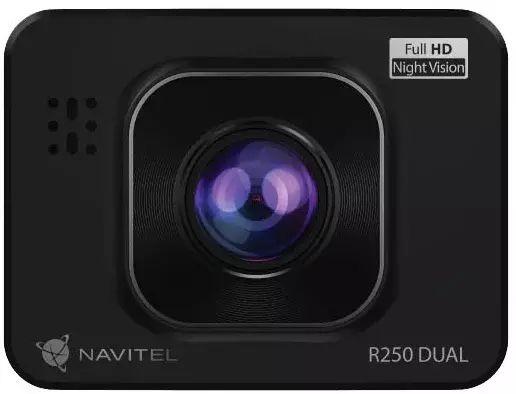 Видеорегистратор NAVITEL R250 DUAL DVR,  черный