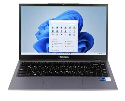 Ноутбук IRBIS 14NBP3003 14" FHD (1920x1080) IPS 300cd,Core i5-1240P,16Gb DDR4-3200(1),512Gb SSD,Wi-Fi 6+BT 5,48Wh,Metal case,Kbd Backlit,FPS,TPM 2.0,1.55kg,Grey,3y warranty,Win11Pro