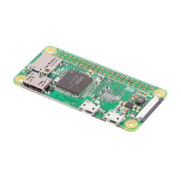 Одноплатный компьютер Raspberry Pi Zero W RA219 1GHz single-core CPU, 512MB RAM, Mini HDMI port, Micro USB OTG port, Micro USB power, HAT-compatible 40-pin header, Composite video and reset headers, CSI camera connector, 802.11 b/g/n wireless LAN/MBZ