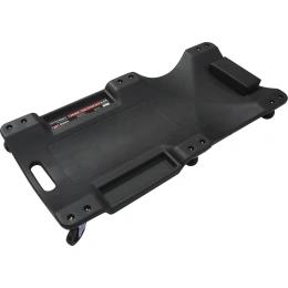 Подкатной пластиковый лежак WIEDERKRAFT 6 поворотных колес, мягкое изголовье WDK-84068