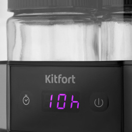 Йогуртница KitFort КТ-6295 серебристый