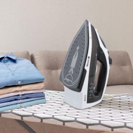 Утюг Vitek VT-8338, 2200Вт, серый/белый