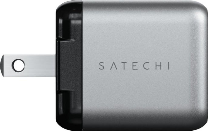 Сетевое зарядное устройство Satechi 30W USB-C GaN Wall Charger. Цвет: серый космос (ST-UC30WCM-EU)