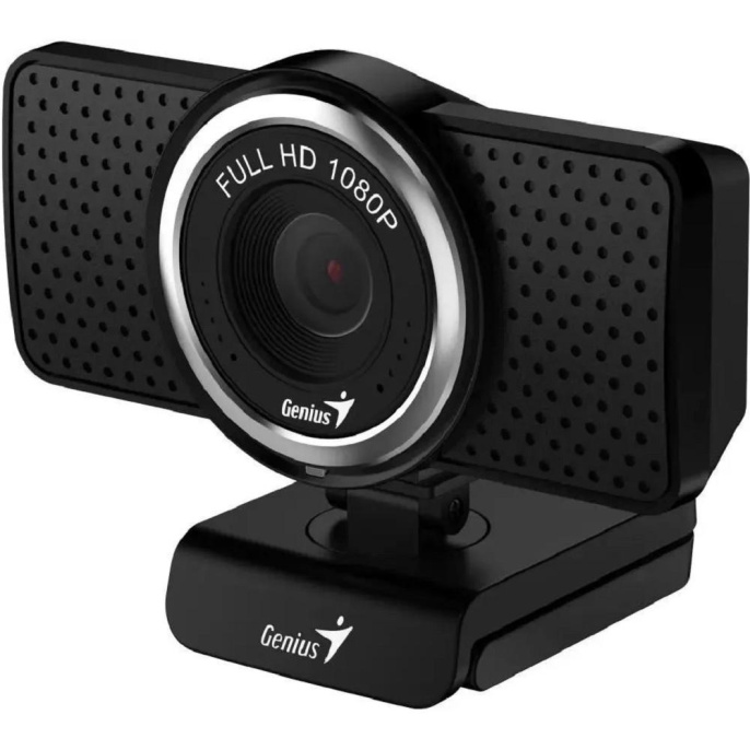 Web-камера Genius ECam 8000 Black {1080p Full HD, вращается на 360°, универсальное крепление, микрофон, USB} [32200001406]