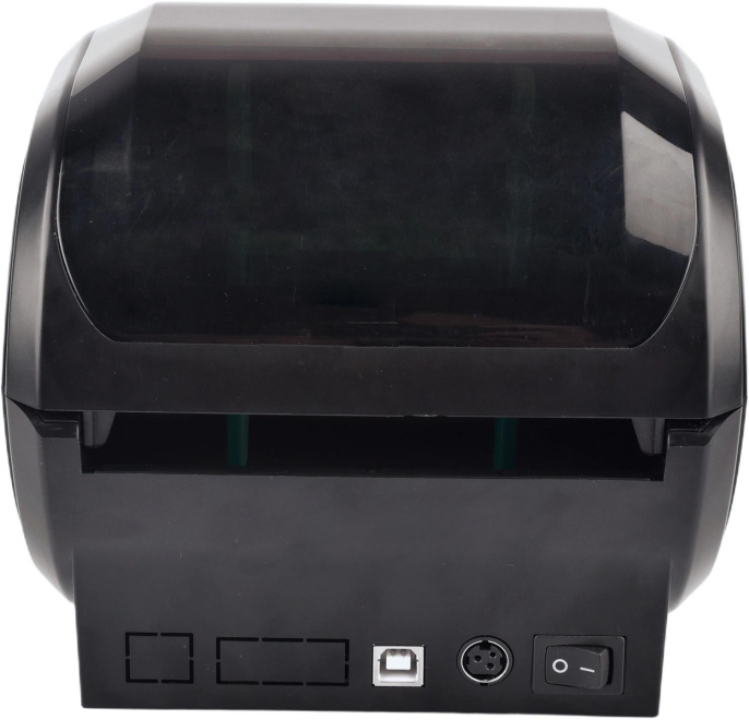 Принтер наклеек G&G GG-D410,  черный