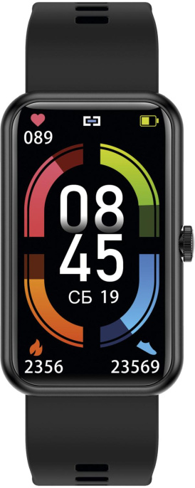 Смарт-часы SunWind SW45,  1.47",  черный/черный [sw45b]