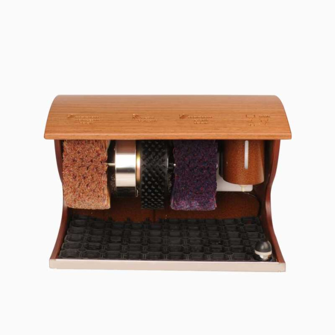 Машинка для чистки обуви Эко Полирол Био Орех Eco Polirol BIO Orekh