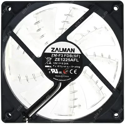 Вентилятор ZALMAN ZM-F3 FDB SF Fan for m/tower (3пин 120x120x25мм 20-23дБ 1200об/мин)