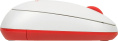 Клавиатура + мышь Logitech MK240 клав:белый/красный мышь:белый/красный USB беспроводная slim Multimedia 920-008160