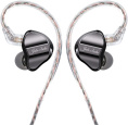 Гарнитура внутриканальные Fiio JD1 1.2м черный проводные крепление за ухом 80003799