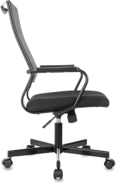 Кресло руководителя Бюрократ CH Balance, сетка/ткань, до 150кг, черный
