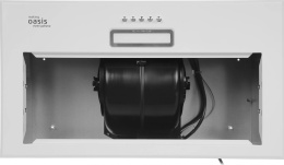 Встраиваемая вытяжка OASIS VM-52W, управление кнопочное, белый