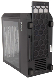 Корпус ATX HIPER PB81, Midi-Tower, без БП,  черный