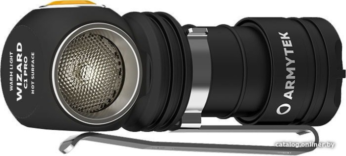 Фонарь Armytek Wizard C1 Pro Magnet USB Теплый (F09001W)