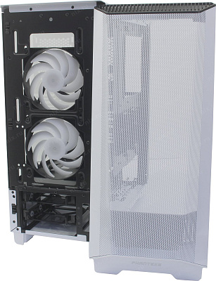 Корпус ATX без БП PHANTEKS Eclipse P360A, White, 2x120mm ARGB Fan + ARGB Strip, боковая панель Tempered Glass, Mid-Tower