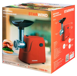 Мясорубка STARWIND SMG3225,  красный