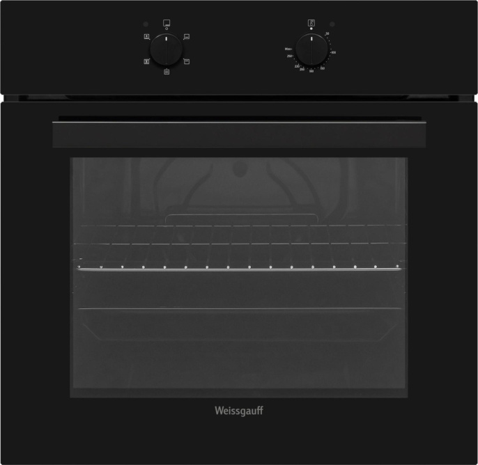 Духовой шкаф Электрический Weissgauff EOM 185 BV черный