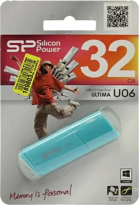 Накопитель Silicon Power Ultima U06 SP032GBUF2U06V1B USB2.0 Flash Drive 32Gb (RTL)