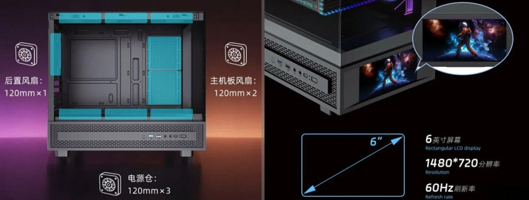 Thermaltake выпустила корпус-«аквариум» со встроенным дисплеем