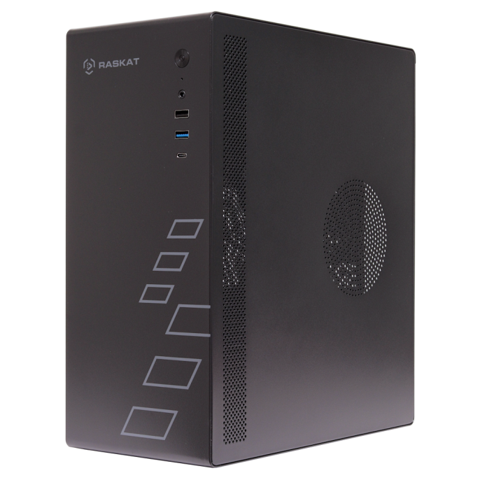 Компьютер Raskat START 100 Intel Celeron G5905, RAM 8GB, SSD 256GB, kb+ms, noOS, black