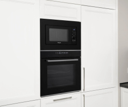 Встраиваемая микроволновая печь WEISSGAUFF HMT-620 B Grill, 20л, 700Вт, черный [435130]